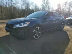 Salvage cars for sale from Copart Cookstown, ON: 2016 Honda Accord Sport