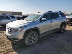 Salvage cars for sale at auction: 2017 GMC Acadia SLE