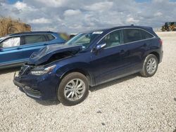 Salvage cars for sale at Taylor, TX auction: 2017 Acura RDX Technology