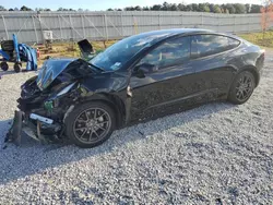 Salvage cars for sale at Fairburn, GA auction: 2021 Tesla Model 3