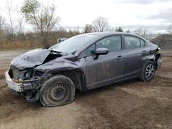 Honda salvage cars for sale: 2015 Honda Civic LX