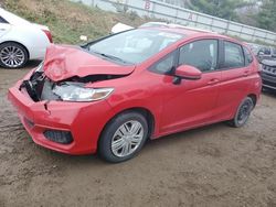 Salvage cars for sale at Davison, MI auction: 2019 Honda FIT LX