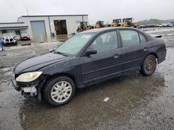 Salvage cars for sale at Lumberton, NC auction: 2004 Honda Civic LX