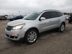 Salvage cars for sale at Indianapolis, IN auction: 2015 Chevrolet Traverse LT