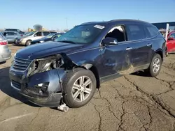 Salvage cars for sale at Woodhaven, MI auction: 2016 Chevrolet Traverse LT