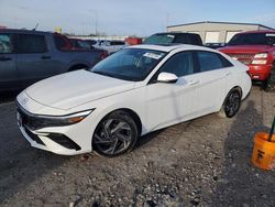 Salvage cars for sale at Cahokia Heights, IL auction: 2024 Hyundai Elantra Limited