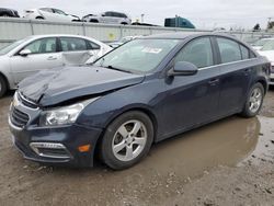 Salvage cars for sale at Dyer, IN auction: 2015 Chevrolet Cruze LT