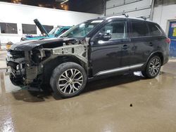 Salvage cars for sale from Copart Blaine, MN: 2017 Mitsubishi Outlander SE