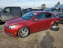 Chevrolet salvage cars for sale: 2014 Chevrolet Cruze LT