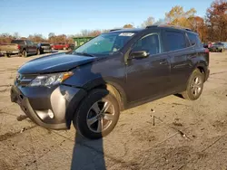 Salvage cars for sale at Ellwood City, PA auction: 2015 Toyota Rav4 XLE