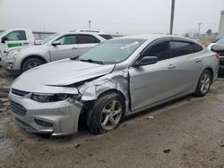 Chevrolet Malibu ls salvage cars for sale: 2017 Chevrolet Malibu LS