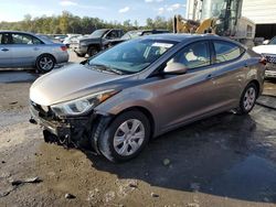 Salvage cars for sale at Montgomery, AL auction: 2016 Hyundai Elantra SE