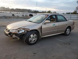 Salvage cars for sale at Dunn, NC auction: 2002 Honda Accord EX