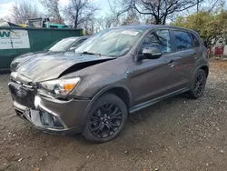 Mitsubishi Vehiculos salvage en venta: 2018 Mitsubishi Outlander Sport ES