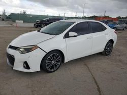 Salvage cars for sale from Copart Homestead, FL: 2015 Toyota Corolla L