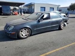 Salvage cars for sale at Hayward, CA auction: 2003 Mercedes-Benz E 320