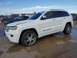 Salvage cars for sale from Copart Grand Prairie, TX: 2019 Jeep Grand Cherokee Overland