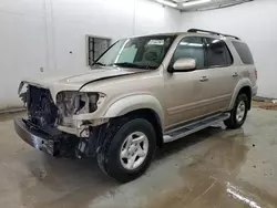 Salvage cars for sale at Madisonville, TN auction: 2002 Toyota Sequoia SR5