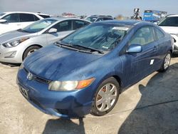 Honda salvage cars for sale: 2008 Honda Civic LX