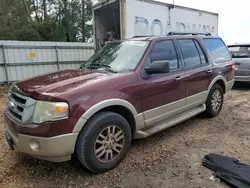 Salvage cars for sale at auction: 2010 Ford Expedition Eddie Bauer