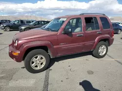 Jeep salvage cars for sale: 2002 Jeep Liberty Limited