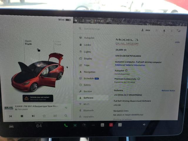 2019 Tesla Model 3