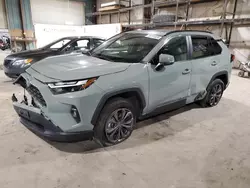 Salvage cars for sale at Eldridge, IA auction: 2022 Toyota Rav4 XLE Premium