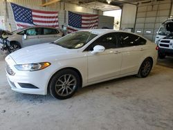 Salvage cars for sale at Columbia, MO auction: 2017 Ford Fusion SE