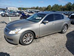 Salvage cars for sale at Memphis, TN auction: 2009 Infiniti G37 Base