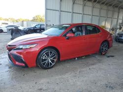 Salvage cars for sale at Midway, FL auction: 2021 Toyota Camry SE