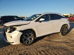 Salvage cars for sale from Copart Houston, TX: 2017 Lexus RX 350 Base