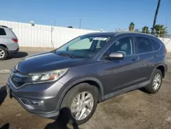 Salvage cars for sale from Copart Van Nuys, CA: 2016 Honda CR-V EXL