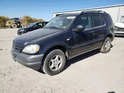 Salvage cars for sale at Chambersburg, PA auction: 1999 Mercedes-Benz ML 320