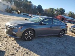 Salvage cars for sale at Mendon, MA auction: 2021 Nissan Altima SV