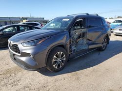 Salvage cars for sale at Harleyville, SC auction: 2022 Toyota Highlander XLE