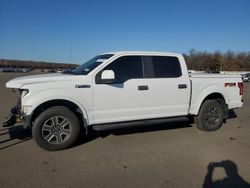 Salvage cars for sale at Brookhaven, NY auction: 2015 Ford F150 Supercrew