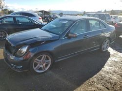 Mercedes-Benz salvage cars for sale: 2013 Mercedes-Benz C 350