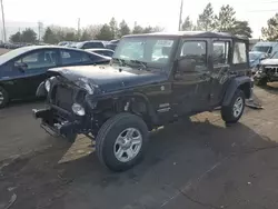 Vehiculos salvage en venta de Copart Denver, CO: 2016 Jeep Wrangler Unlimited Sport