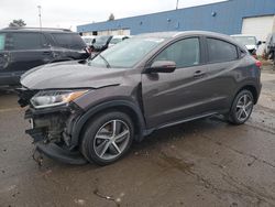 Vehiculos salvage en venta de Copart Woodhaven, MI: 2021 Honda HR-V EX