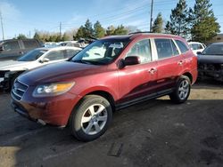 Hyundai salvage cars for sale: 2007 Hyundai Santa FE SE