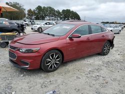 Chevrolet salvage cars for sale: 2018 Chevrolet Malibu LT