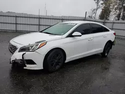 Vehiculos salvage en venta de Copart Dunn, NC: 2016 Hyundai Sonata SE