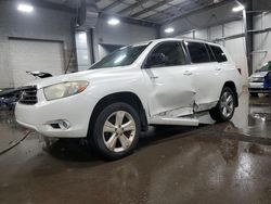 Salvage cars for sale at Ham Lake, MN auction: 2008 Toyota Highlander Sport