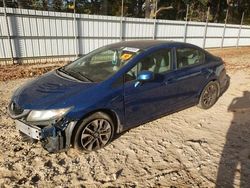 Honda Civic salvage cars for sale: 2013 Honda Civic EXL