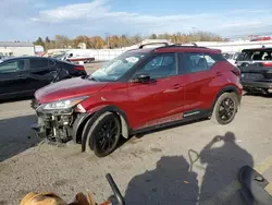 Nissan salvage cars for sale: 2021 Nissan Kicks SR