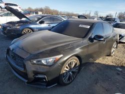 Salvage cars for sale at Hillsborough, NJ auction: 2020 Infiniti Q50 Pure