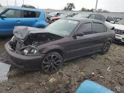 Salvage cars for sale from Copart Franklin, WI: 2000 Honda Civic LX