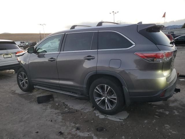 2016 Toyota Highlander XLE