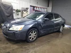 Salvage cars for sale at Elgin, IL auction: 2003 Honda Accord EX