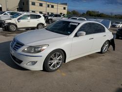 Salvage cars for sale from Copart Wilmer, TX: 2013 Hyundai Genesis 3.8L